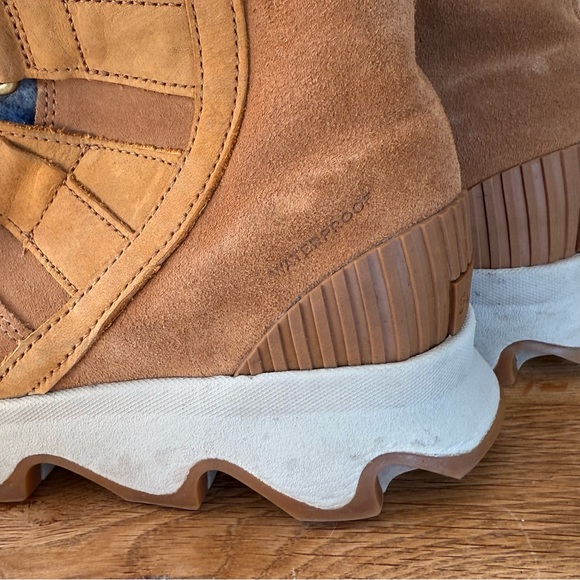 Sorel Kinetic Short Lace Up Booties Sz 10 - Picture 14 of 16